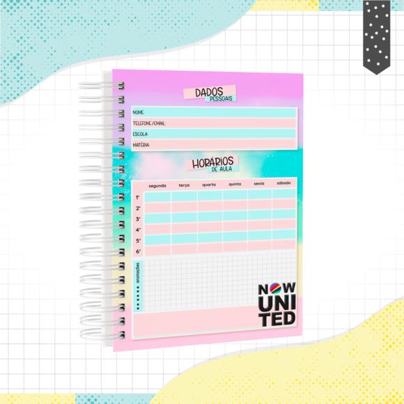 Caderno Universitário - Now United