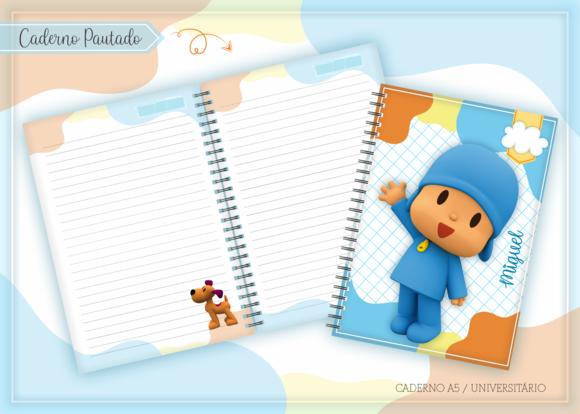Caderno Universitário - Pocoyo Menino