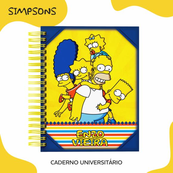 Caderno Universitário - Simpsons