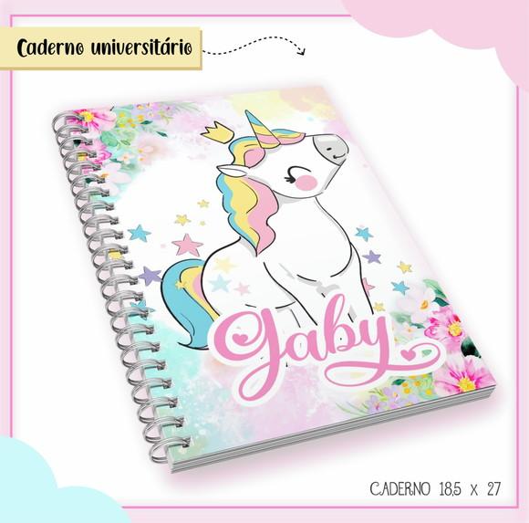 Caderno Universitário - Unicornio