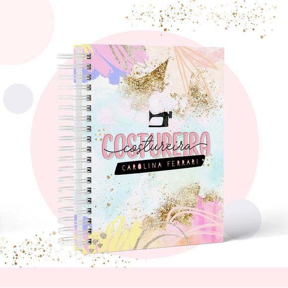 Caderno Universitário Costureira
