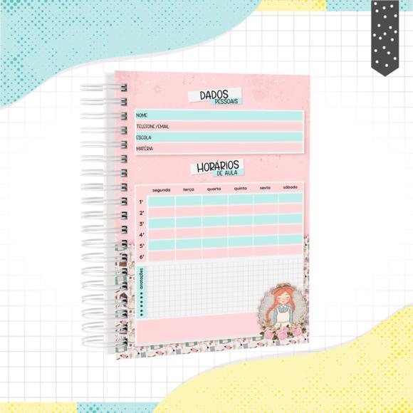 Caderno Universitário Grande - Anne