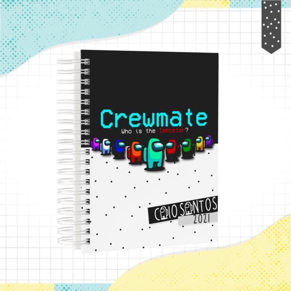 Caderno Universitário Grande - Among Us
