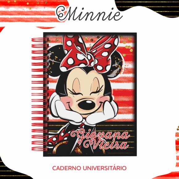 Caderno Universitário Grande - Minnie
