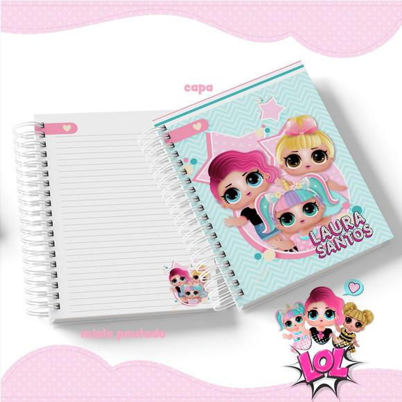 Caderno Universitário Grande - Lol Surprise