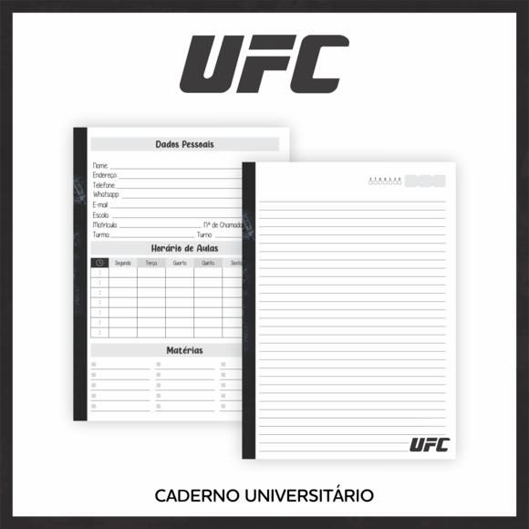 Caderno Universitário Grande - Ufc