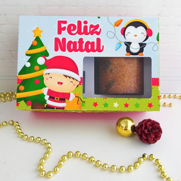 Caixa Mini Confeiteiro - Feliz Natal Kids