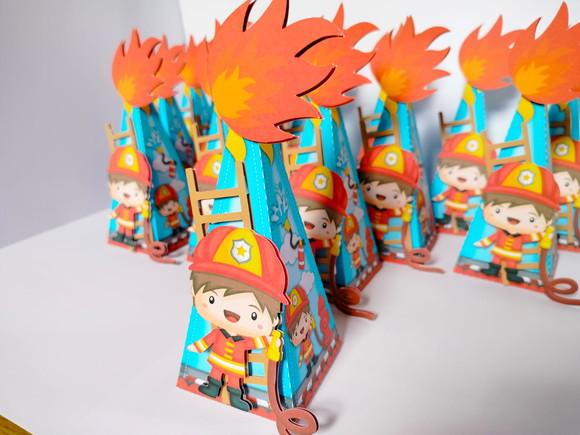 Caixa Pirâmide - Bombeiros