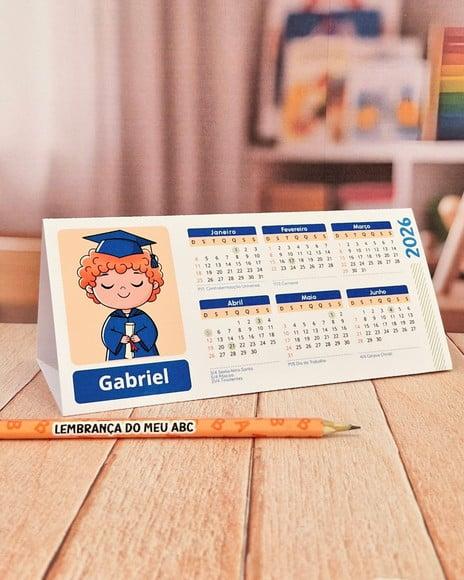 Calendário Lembrança de Formatura - Abc / Educação Infantil