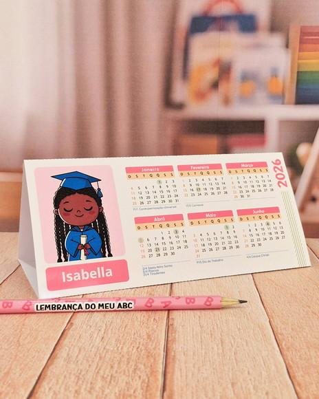 Calendário Lembrança de Formatura - Abc / Educação Infantil
