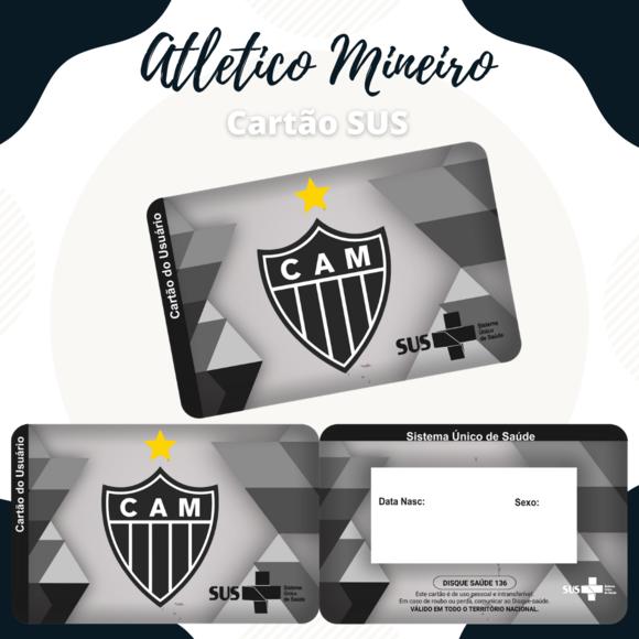 Cartão Sus - Plastificado - Atletico Mineiro