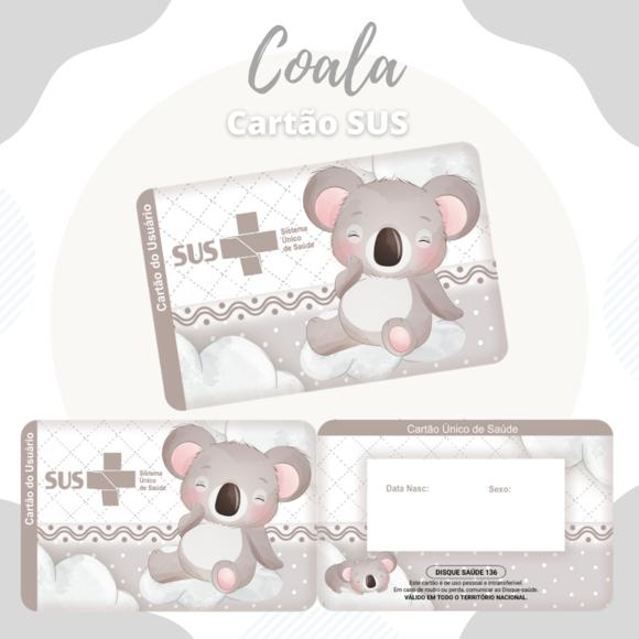 Cartão Sus - Plastificado - Coala