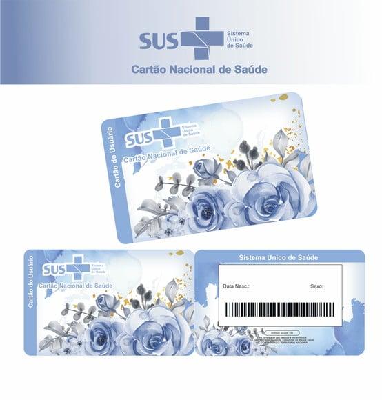 Cartão Sus - Plastificado - Floral Luxo 02