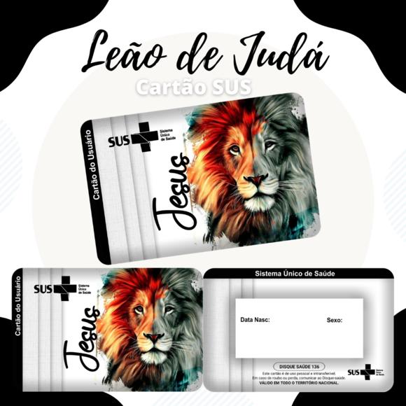Cartão Sus - Plastificado - Leão de Juda