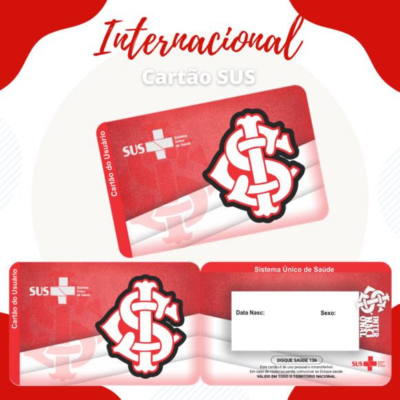 Cartão Sus - Plastificado - Internacional