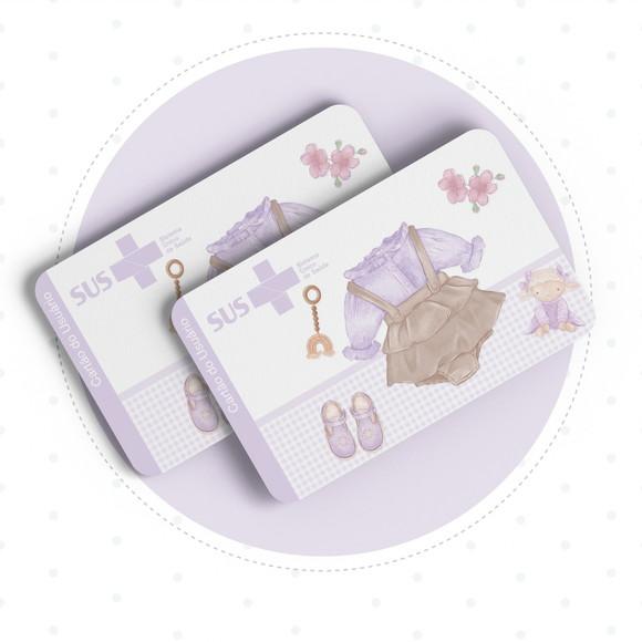Cartão Sus - Pvc - Baby Girl