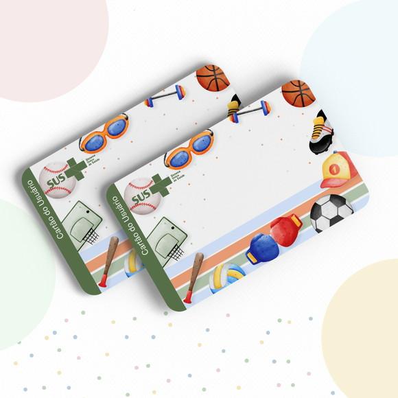 Cartão Sus - Pvc - Esportes