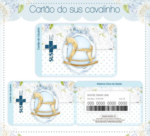 Cartão Sus - Pvc - Cavalinho