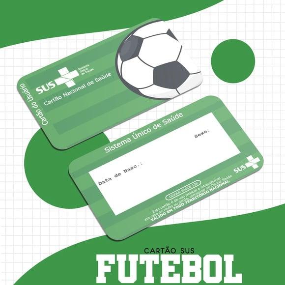 Cartão Sus - Pvc - Futebol