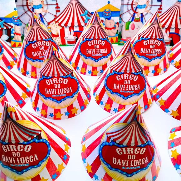 Chapéu de Festa - Circo (todos os Temas)
