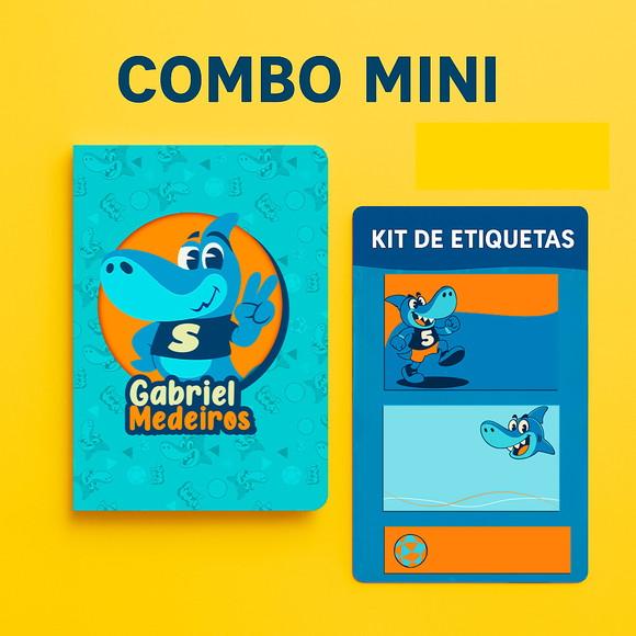 Combo Mini - Shark Futvolei Puket (tema a Escolha)
