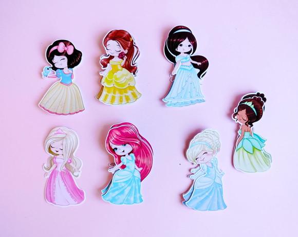 Combo Apliques Diversos - Princesas