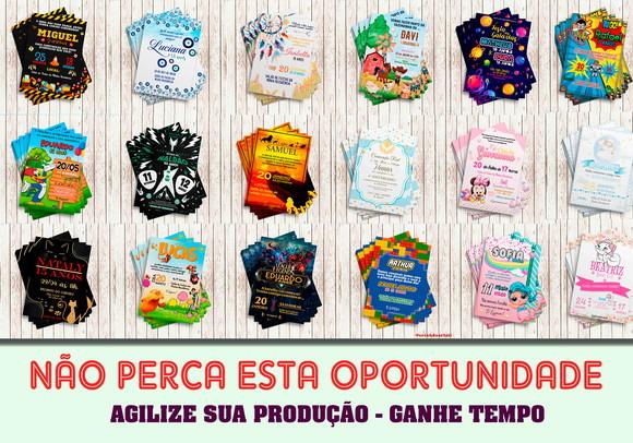 Combo Projeto Convites Virtuais/ Impressos