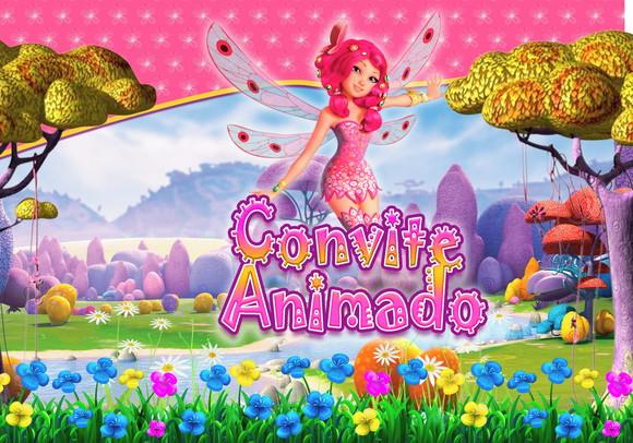 Convite Animado - Mundo Mia (5 Fotos)