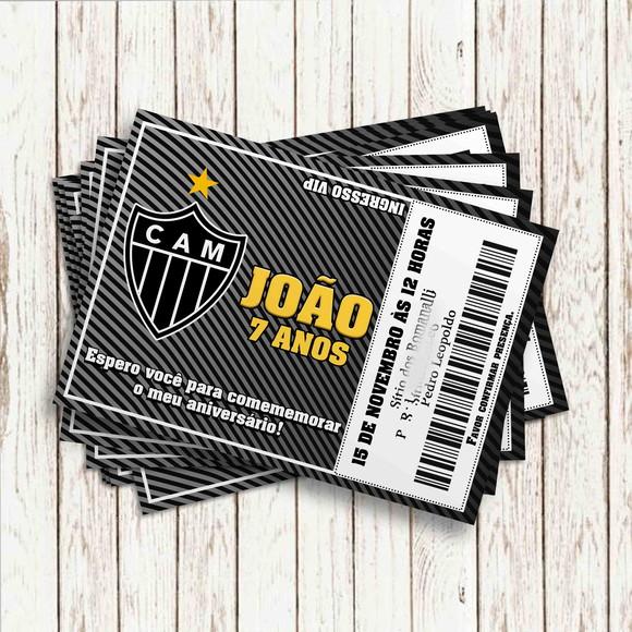 Convite Impresso - Atlético Mineiro 02