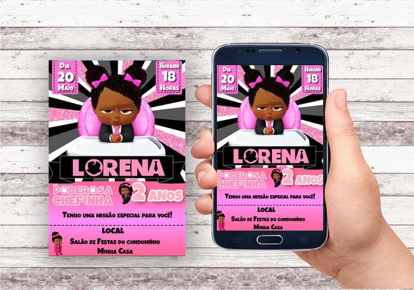 Convite Virtual - a Poderosa Chefinha