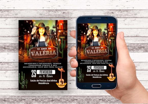 Convite Virtual - Ana Castela