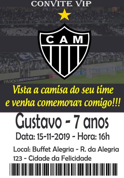 Convite Virtual - Atlético Mineiro