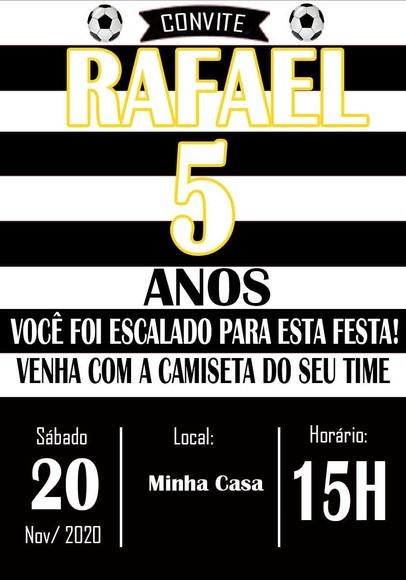 Convite Virtual - Atlético Mineiro / Botafogo