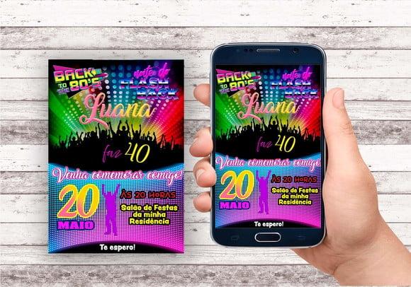 Convite Virtual - Balada - Flash Back