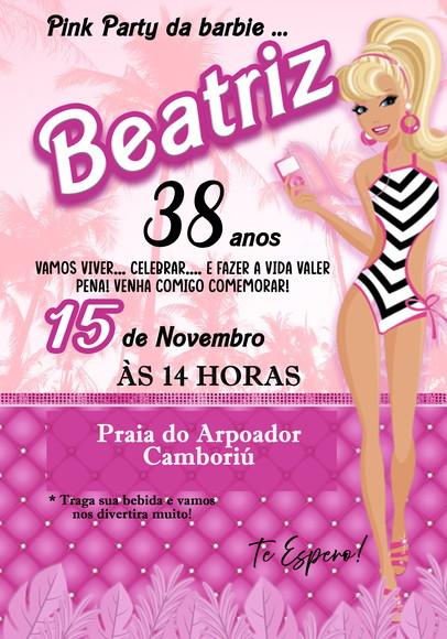 Convite Virtual - Barbie 04