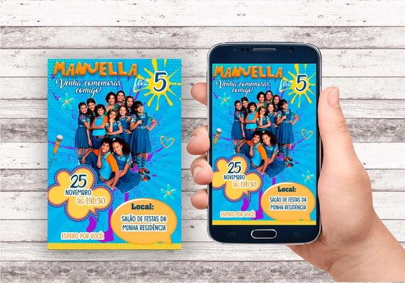 Convite Virtual - Chiquititas