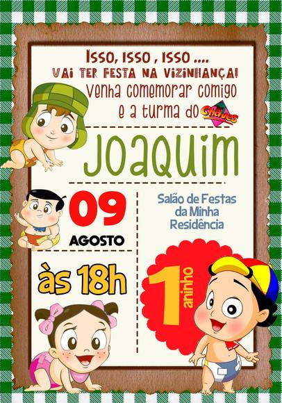 Convite Virtual - Chaves Baby