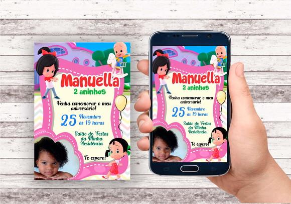 Convite Virtual - Cleo e Cuquin com Foto