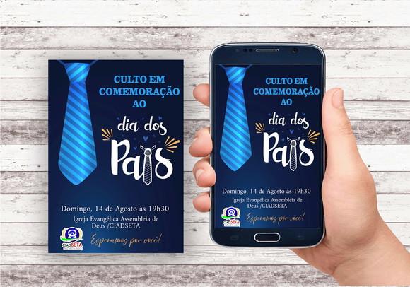Convite Virtual - Dia dos Pais