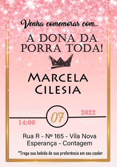 Convite Virtual - Dona da Porra Toda