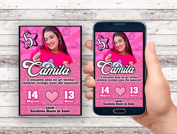 Convite Virtual - Emilly Vick