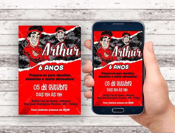 Convite Virtual - Enaldinho 02