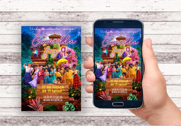 Convite Virtual - Encanto