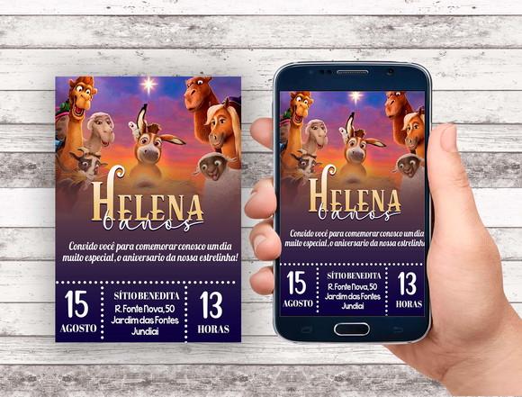 Convite Virtual - Estrela de Belem