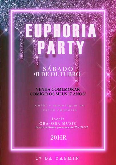 Convite Virtual - Euphoria 06