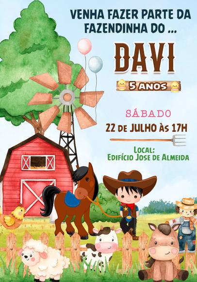Convite Virtual - Fazendinha 06