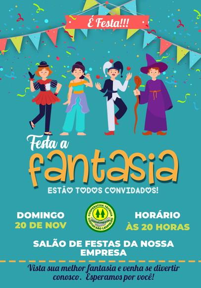 Convite Virtual - Festa Fantasia (corporativo)