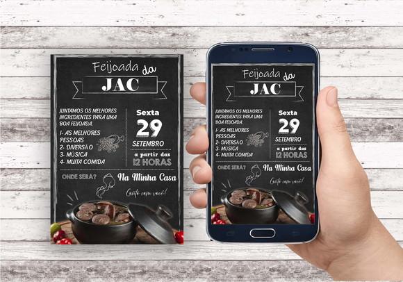 Convite Virtual - Feijoada