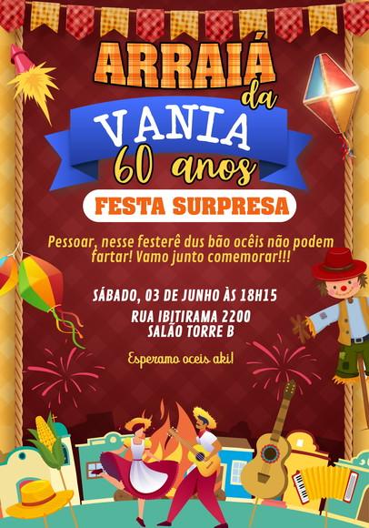 Convite Virtual - Festa Junina 02