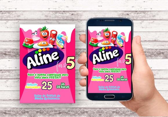 Convite Virtual - Fini Rosa